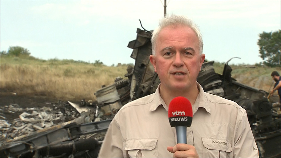 2014: Oekraïne / Ukraine: Crash MH17 © VTM Nieuws DPG Media